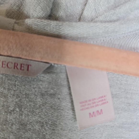 Victorias Secret Angels gray hoodie crystal angel wings sweatshirt - Picture 4 of 14